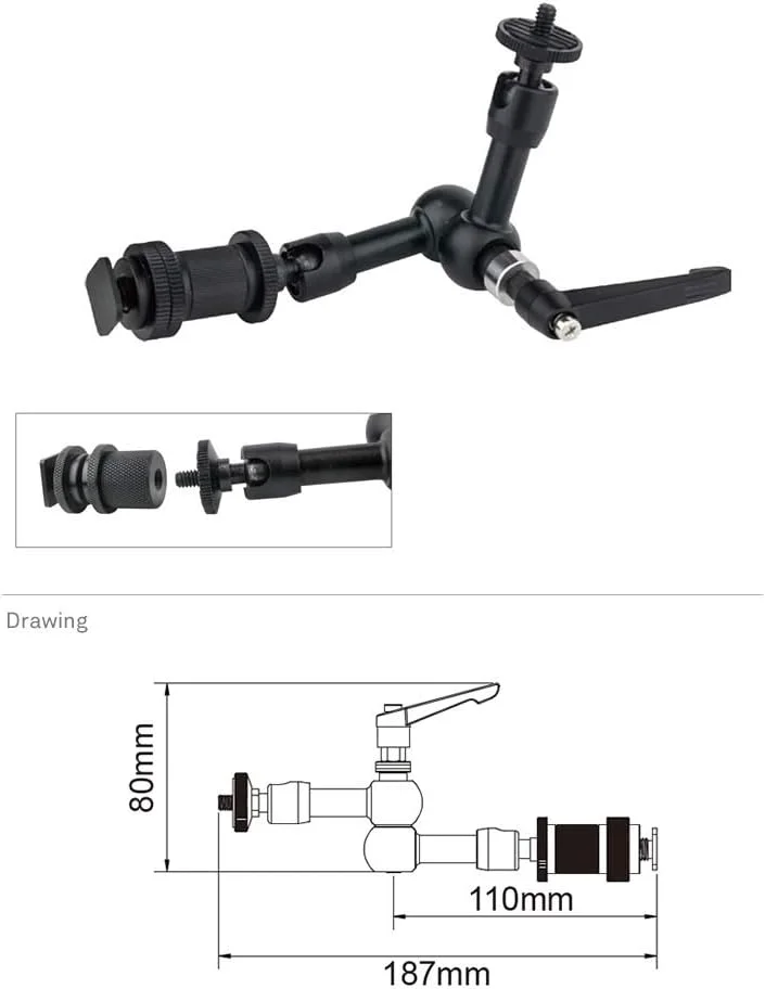 دیسپلی 10.1 인چ KUPO KCP-103 MINI VISION ARM دیسپلی 10.1 인چ KUPO KCP-103 MINI VISION ARM