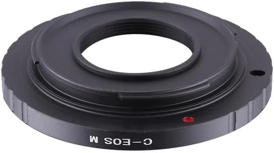حلقه آداپتور لنز فیلم C-Mount، حلقه ماکرو برای C-FX C-PQ C-EOSM C-N1 NEX C-M4/3 لنز فیلم ССТ𝖵 (C-EOS M)