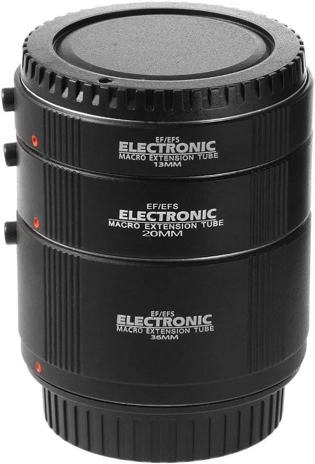 AECAM - مجموعه لوله های افزایش طول خودکار ماکرو AF با فوکوس اتوماتیک DG برای لنزهای کنکو کانن EF EF-S