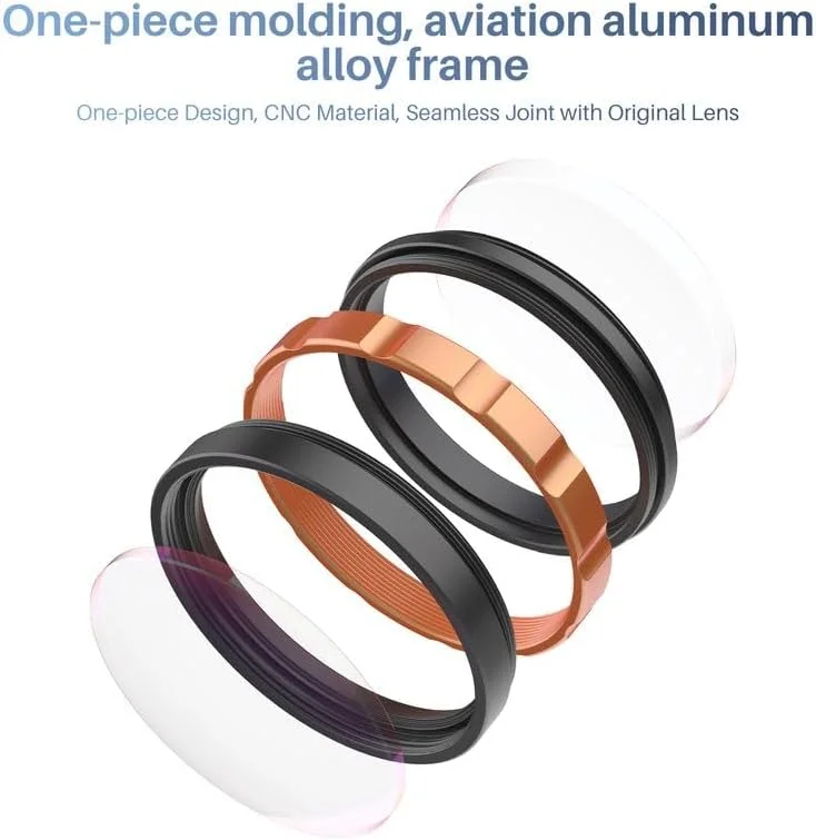 لنز ماکرو دوربین DSLR یونیورسال یولانزی با دهانه 52 و 77 میلیمتری، سازگار با اندروید، Zv1RX100 VII A6600 A6500 A6400 کانن EOS نیکون فوجی XT4 و سایر لوازم جانبی (52 میلیمتری) لنز ماکرو دوربین DSLR یونیورسال یولانزی با دهانه 52 و 77 میلیمتری، سازگار با اندروید، Zv1RX100 VII A6600 A6500 A6400 کانن EOS نیکون فوجی XT4 و سایر لوازم جانبی (52 میلیمتری)