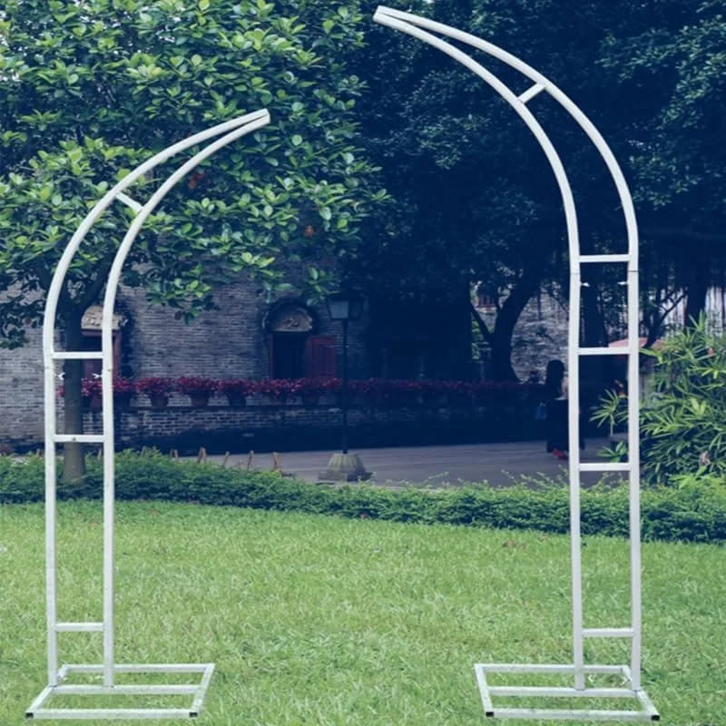 استند دکور فلزی مدل Curved مجموعه 2 عددی (180 و 210 سانتی‌متر)