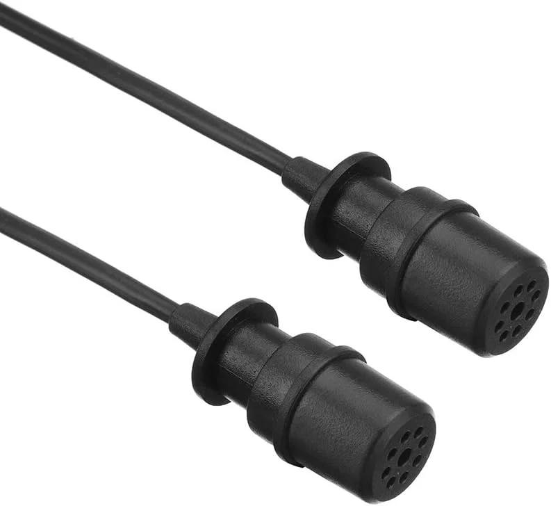 میکروفون خازنی یقه ای همه جهته LENSGO LYM-DM1 2 در 1 با کابل 6 متری