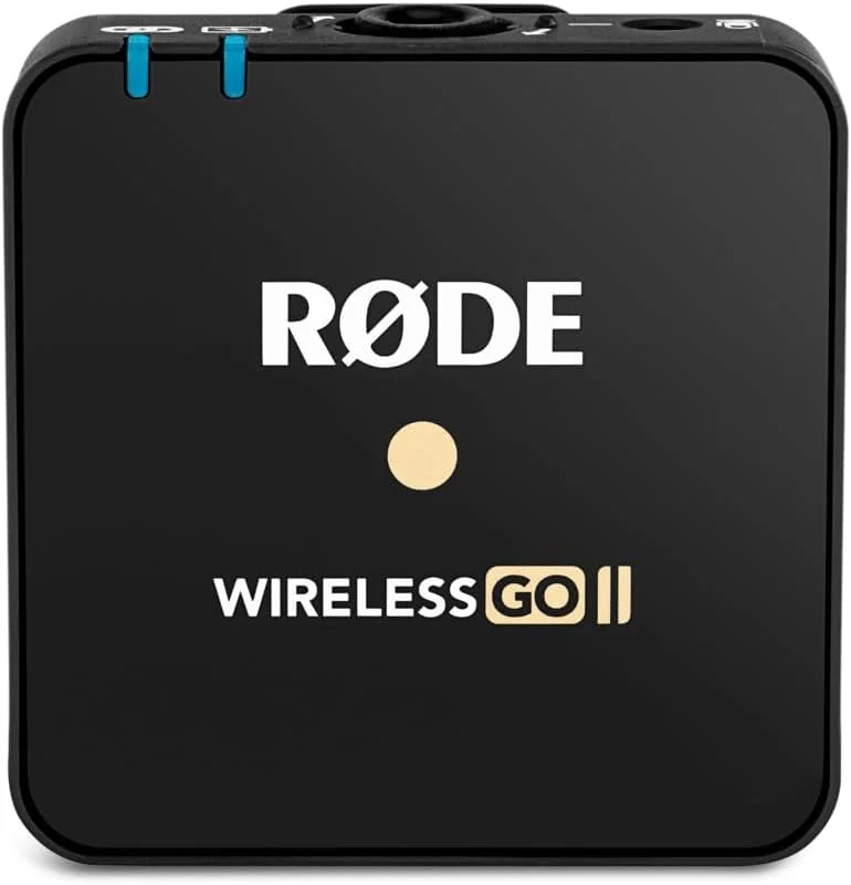 فرستنده بیسیم فوقالعاده فشرده RØDE Wireless GO II TX با میکروفون داخلی، ضبط داخلی و برد تا 200 متر برای فیلمسازی، مصاحبه و تولید محتوا (فقط فرستنده) فرستنده بیسیم فوقالعاده فشرده RØDE Wireless GO II TX با میکروفون داخلی، ضبط داخلی و برد تا 200 متر برای فیلمسازی، مصاحبه و تولید محتوا (فقط فرستنده)