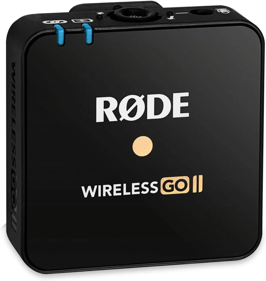 فرستنده بیسیم فوقالعاده فشرده RØDE Wireless GO II TX با میکروفون داخلی، ضبط داخلی و برد تا 200 متر برای فیلمسازی، مصاحبه و تولید محتوا (فقط فرستنده) فرستنده بیسیم فوقالعاده فشرده RØDE Wireless GO II TX با میکروفون داخلی، ضبط داخلی و برد تا 200 متر برای فیلمسازی، مصاحبه و تولید محتوا (فقط فرستنده)