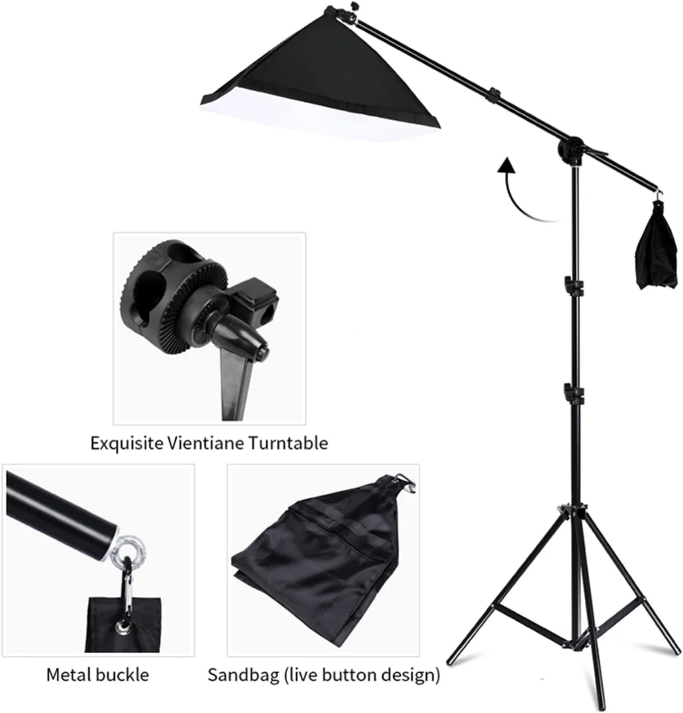 پایه نگهدارنده پس زمینه عکاسی، سافت باکس و تجهیزات نورپردازی استودیو عکس به همراه سه پایه و پس زمینه سبز 2 متری پایه نگهدارنده پس زمینه عکاسی، سافت باکس و تجهیزات نورپردازی استودیو عکس به همراه سه پایه و پس زمینه سبز 2 متری