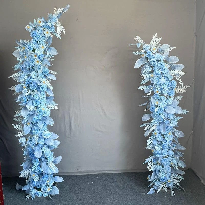 پایه طاق بادکنک نیمه ماه برای مراسم عروسی و تزئینات مهمانی، پایه پس زمینه منحنی برای استفاده در فضای داخلی و خارجی.