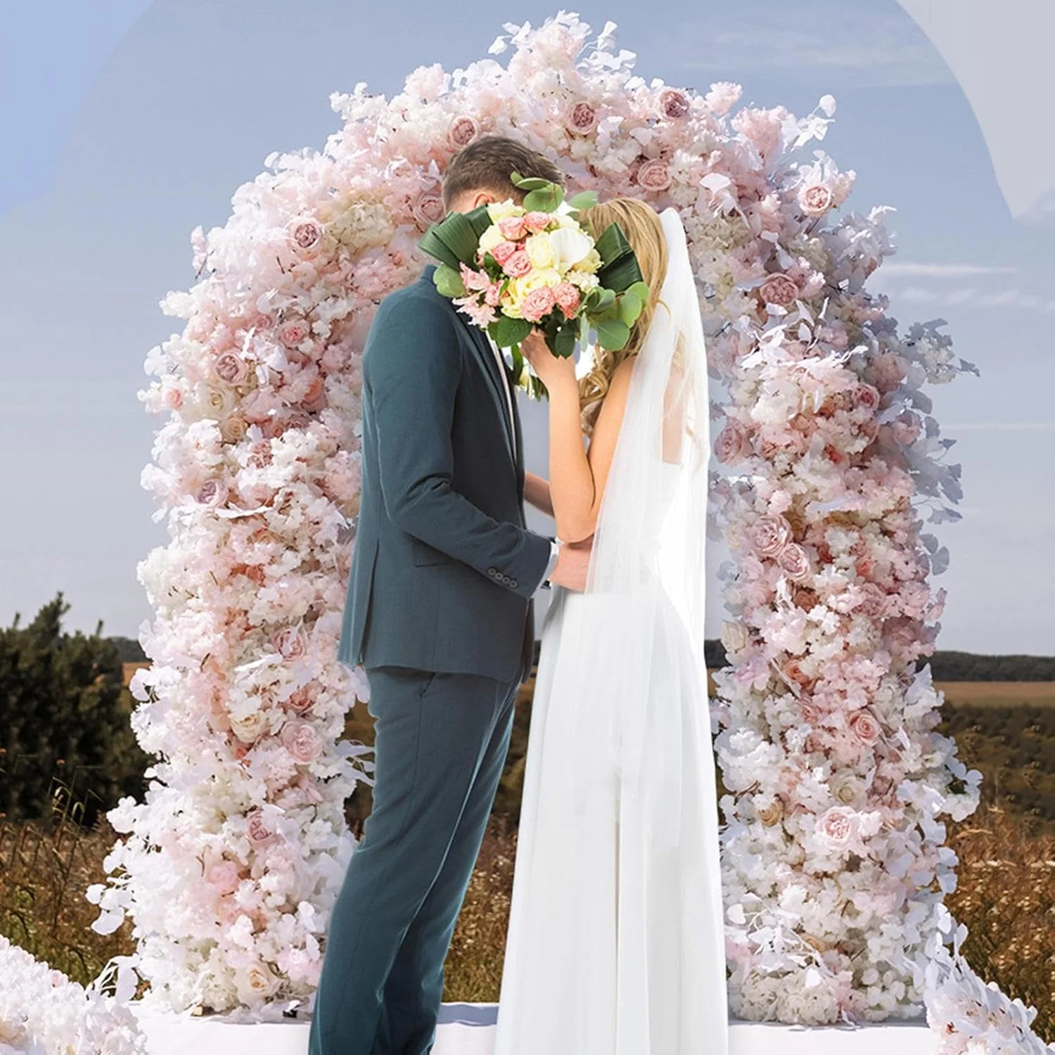 استند پس زمینه طاق عروسی | استند پس زمینه طاق فلزی | کیت طاق بادکنک | استندهای پس زمینه قاب درب تزئینی برای مراسم جشن تولد، نامزدی و جشن نوزاد