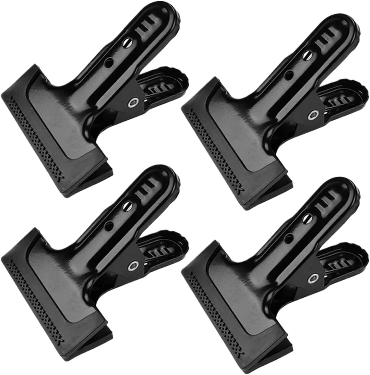 گیره پس زمینه ۴ عددی، گیره فلزی نگهدارنده پس زمینه، گیره های پس زمینه استودیوی عکس، لوازم جانبی نگهدارنده پایه پس زمینه