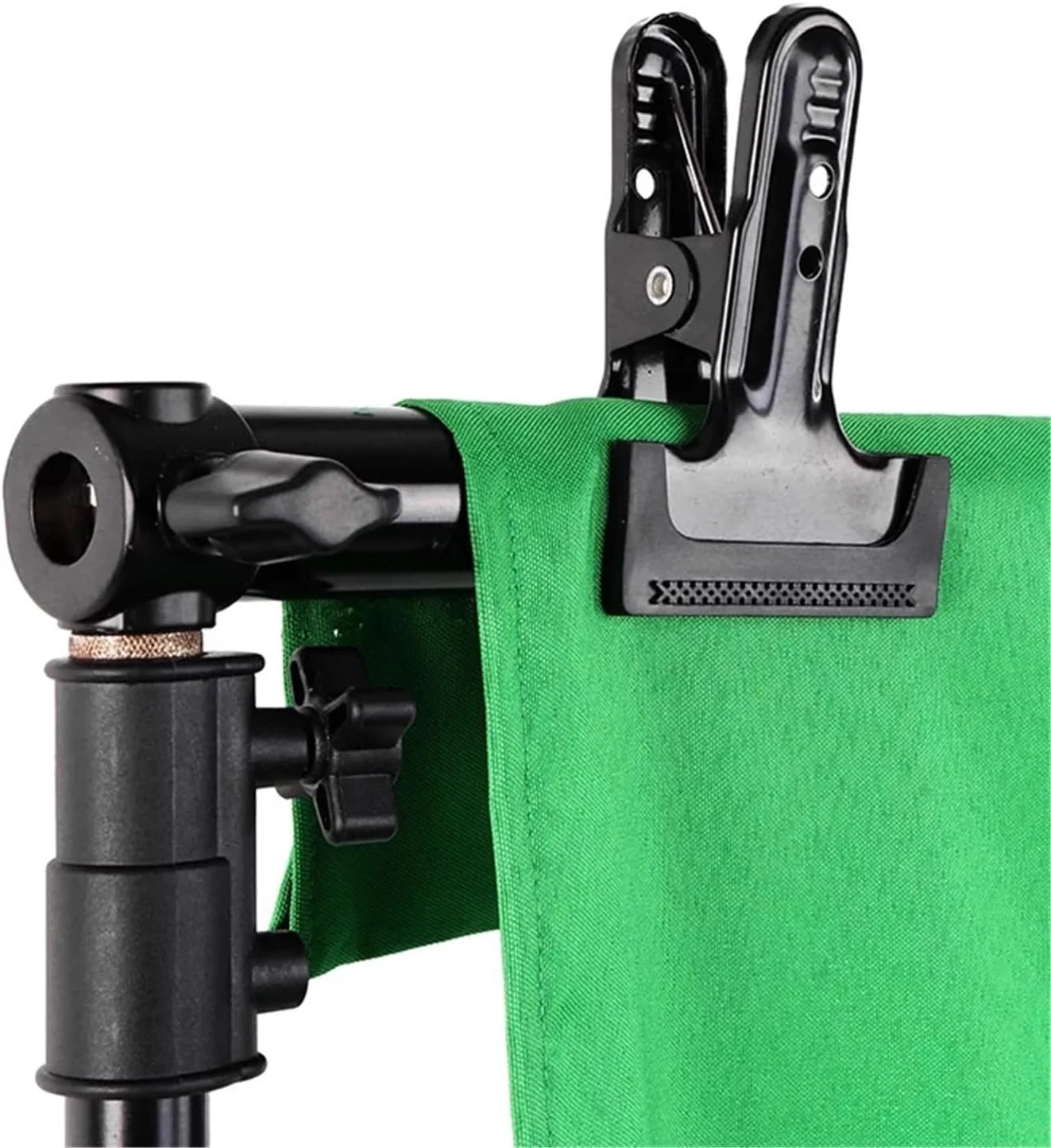 گیره پس زمینه ۴ عددی، گیره فلزی نگهدارنده پس زمینه، گیره های پس زمینه استودیوی عکس، لوازم جانبی نگهدارنده پایه پس زمینه