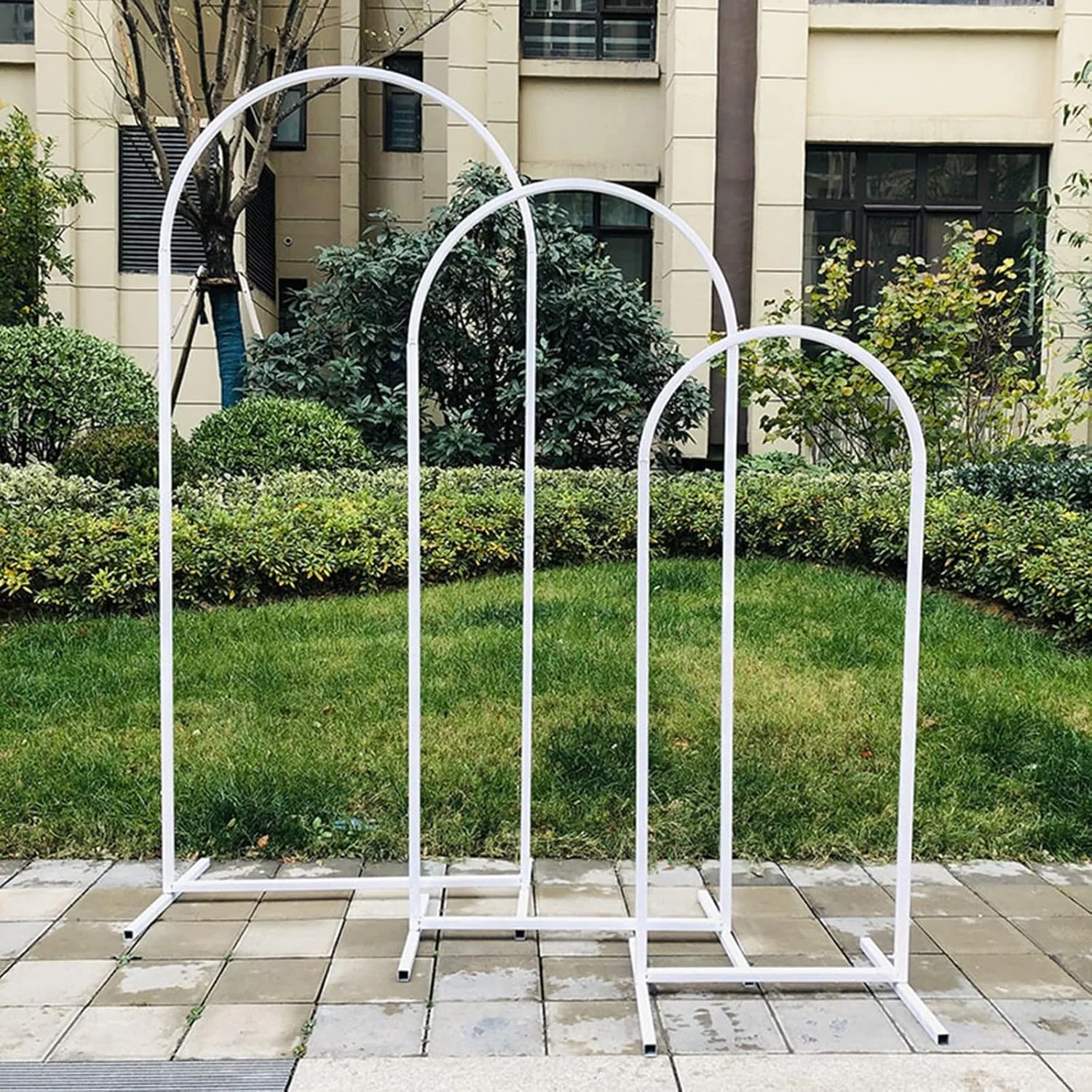 استند و قاب پس زمینه طاق عروسی، 3 سایز 50x120 سانتی متر، 65x150 سانتی متر، 80x180 سانتی متر، طاق بادکنک قابل استفاده مجدد برای تزئین مراسم عروسی
