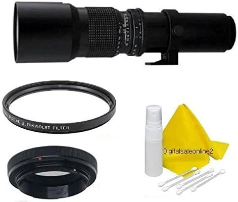 لنز تله فوتو 500 میلیمتری Bower برای Pentax K2000 K1000 K200D K-500 K100D K-50 K-30 K-20D, K-7, K-5, K-5 II, K-5 IIs, K-3 II, K-3, K-S2, K-01, K-S1, K-r, K-x, K-m لنز تله فوتو 500 میلیمتری Bower برای Pentax K2000 K1000 K200D K-500 K100D K-50 K-30 K-20D, K-7, K-5, K-5 II, K-5 IIs, K-3 II, K-3, K-S2, K-01, K-S1, K-r, K-x, K-m