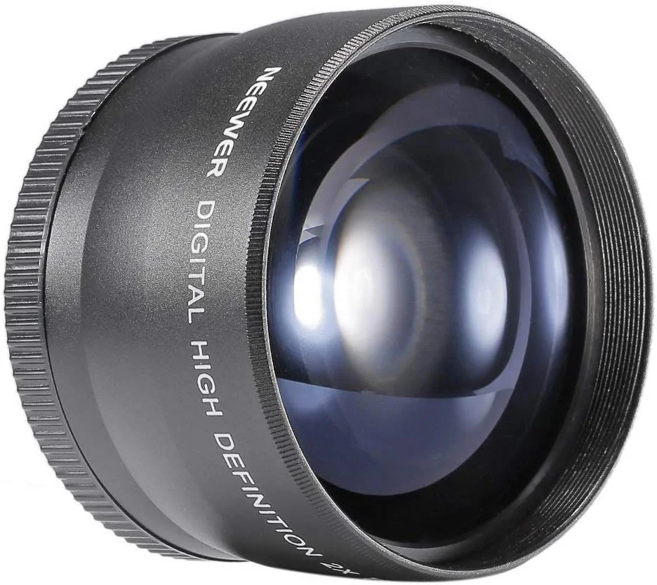 مبدل تله فوتو 2X با قطر 58 میلیمتر برای لنز 18-55 میلیمتر مبدل تله فوتو 2X با قطر 58 میلیمتر برای لنز 18-55 میلیمتر