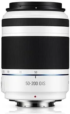 AECAM - CAMAECAM - لنز تله فوتو مشکی/سفید NX 50-200mm III f/4-5.6 ED OIS برای سامسونگ NX1000 NX1100 NX2000 NX3000 NX200 NX210 NX300m NX3300 NX1 (جعبه اصلی مشکی)