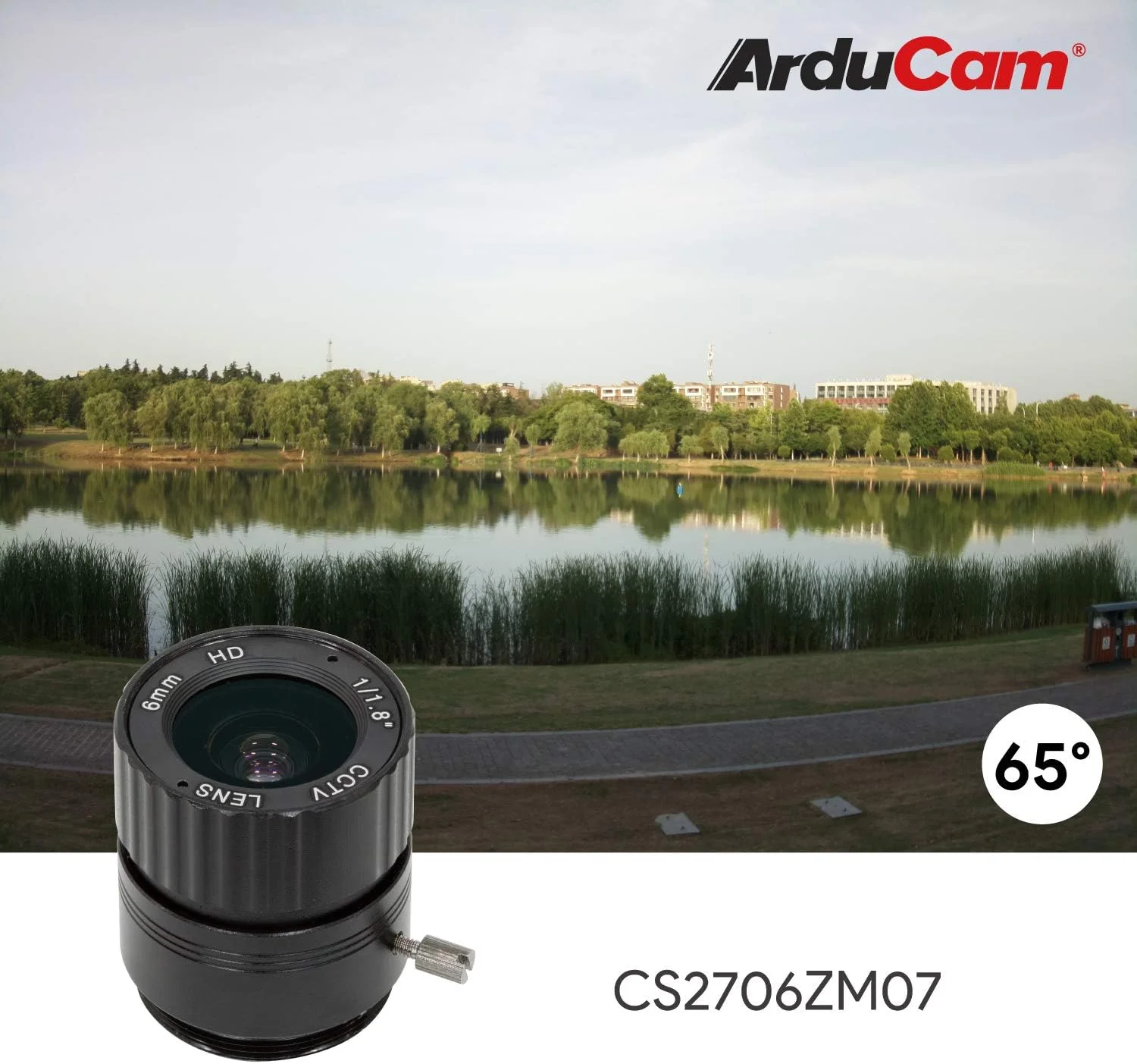 کیت لنز CS-Mount آردوکم برای دوربین رزبری پای HQ (نوع 1/2.3)، طول کانونی 6 تا 25 میلیمتر، 65 تا 14 درجه، تله فوتو، زاویه باز، بسته 5 عددی کیت لنز CS-Mount آردوکم برای دوربین رزبری پای HQ (نوع 1/2.3)، طول کانونی 6 تا 25 میلیمتر، 65 تا 14 درجه، تله فوتو، زاویه باز، بسته 5 عددی