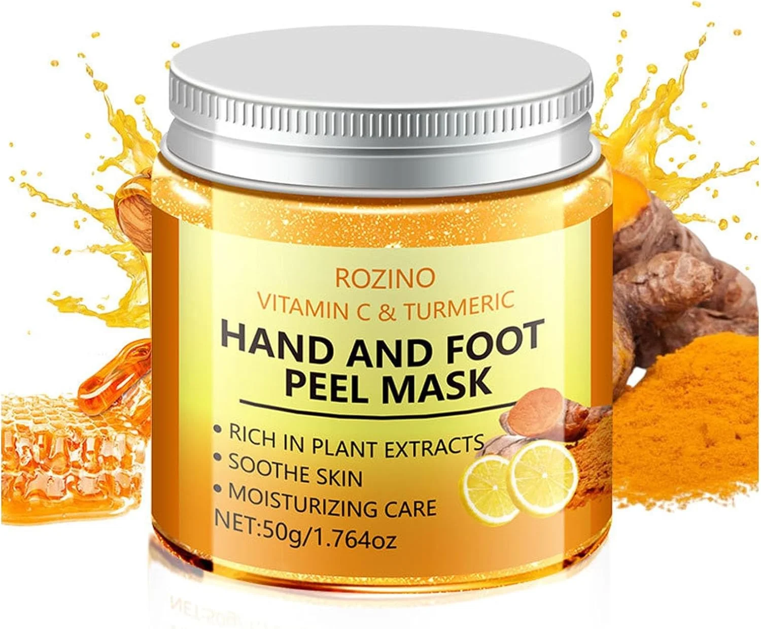 ماسک لایه بردار دست و پا ویتامین C و زردچوبه، ماسک مومی دست آبرسان و مغذی برای ترمیم و لایه برداری پوست خشک، زبر و ترک خورده، مراقبت از دست، ماسک لایه بردار دست برای آقایان و بانوان ماسک لایه بردار دست و پا ویتامین C و زردچوبه، ماسک مومی دست آبرسان و مغذی برای ترمیم و لایه برداری پوست خشک، زبر و ترک خورده، مراقبت از دست، ماسک لایه بردار دست برای آقایان و بانوان