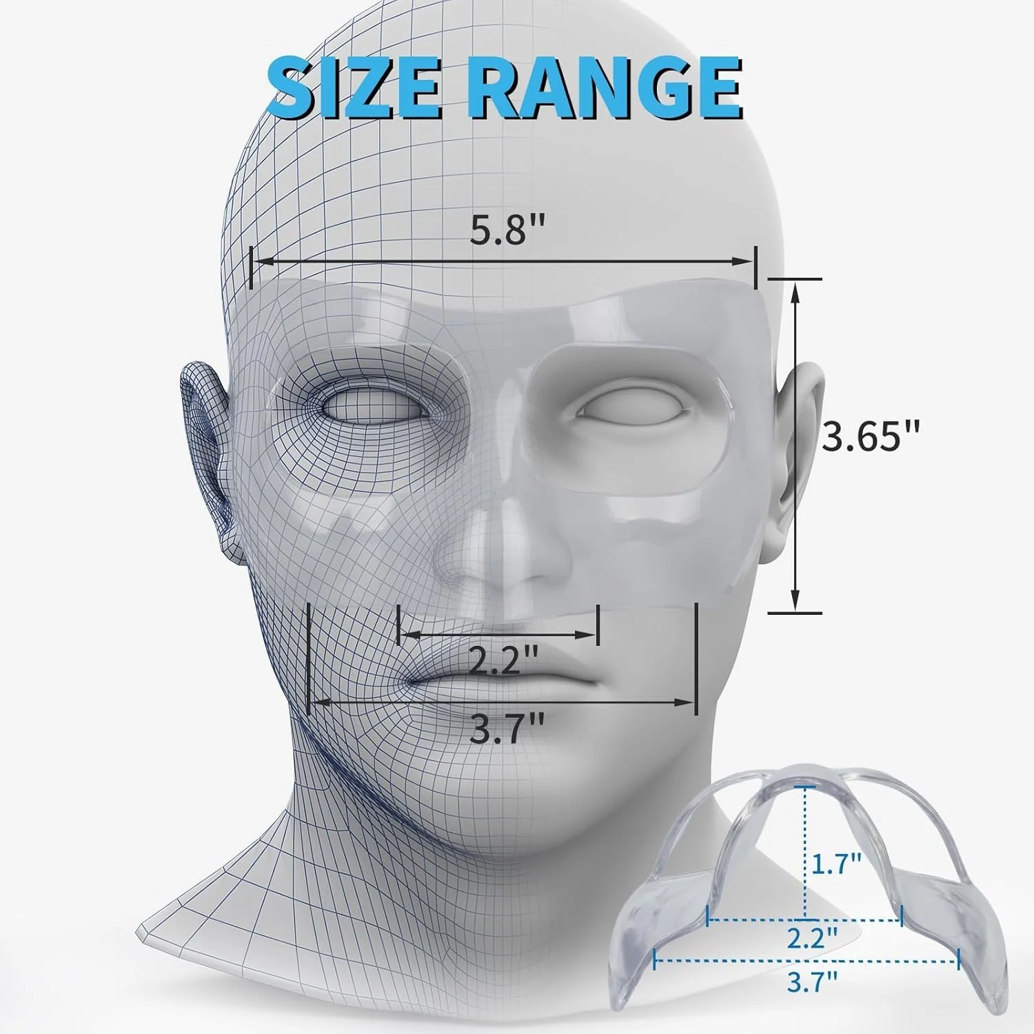 محافظ بینی برای شکستگی بینی، ماسک محافظ صورت ورزشی با پد، قابل تنظیم، تنفس پذیر و شفاف برای بزرگسالان و نوجوانان، مناسب برای بسکتبال، فوتبال و سایر ورزش ها