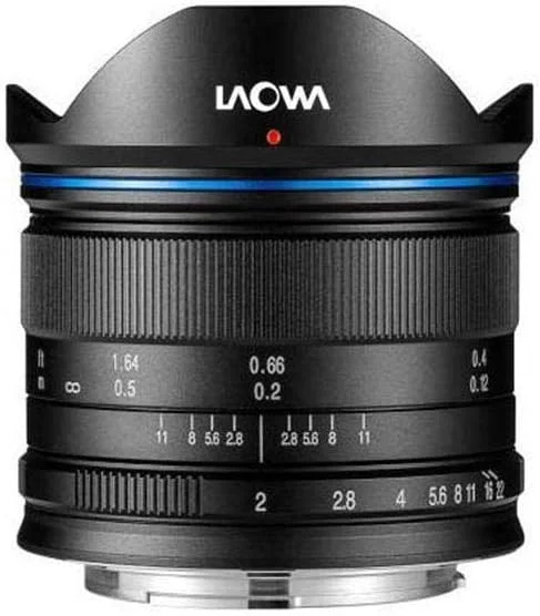 لنز Laowa 7.5mm f/2 MFT (مشکی استاندارد)