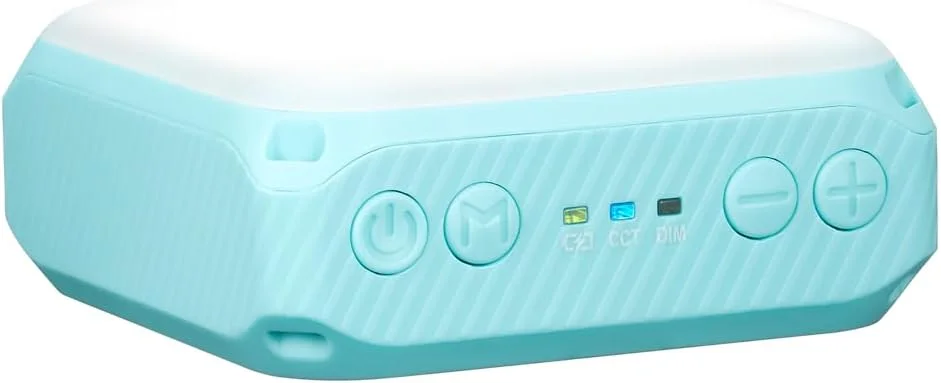 چراغ LED کوچک دو رنگ چند منظوره برای ویدیو، با قابلیت تنظیم دمای نور، قابل شارژ، با قابلیت تنظیم نور 2500K-8500K و پشتیبانی از جذب مغناطیسی برای پخش زنده ولاگ - آبی چراغ LED کوچک دو رنگ چند منظوره برای ویدیو، با قابلیت تنظیم دمای نور، قابل شارژ، با قابلیت تنظیم نور 2500K-8500K و پشتیبانی از جذب مغناطیسی برای پخش زنده ولاگ - آبی