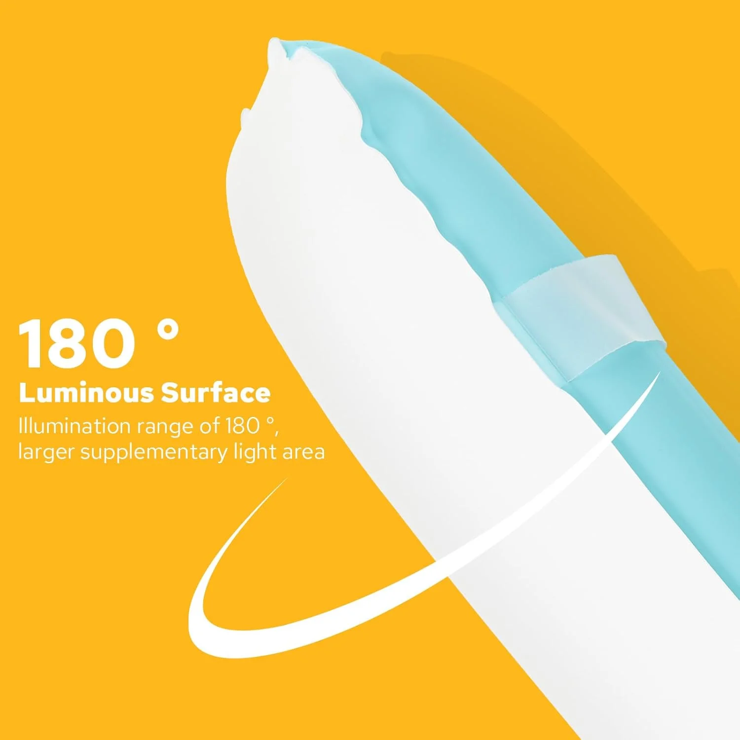 لوله نور LED بادی چند منظوره ZENIKO OT80Bi برای عکاسی/کمپینگ/فیلمبرداری، 5 وات/10 وات، 10 سطح روشنایی، شارژ USB، CCT دیمر پذیر 3000K تا 6500K، اتصال مغناطیسی