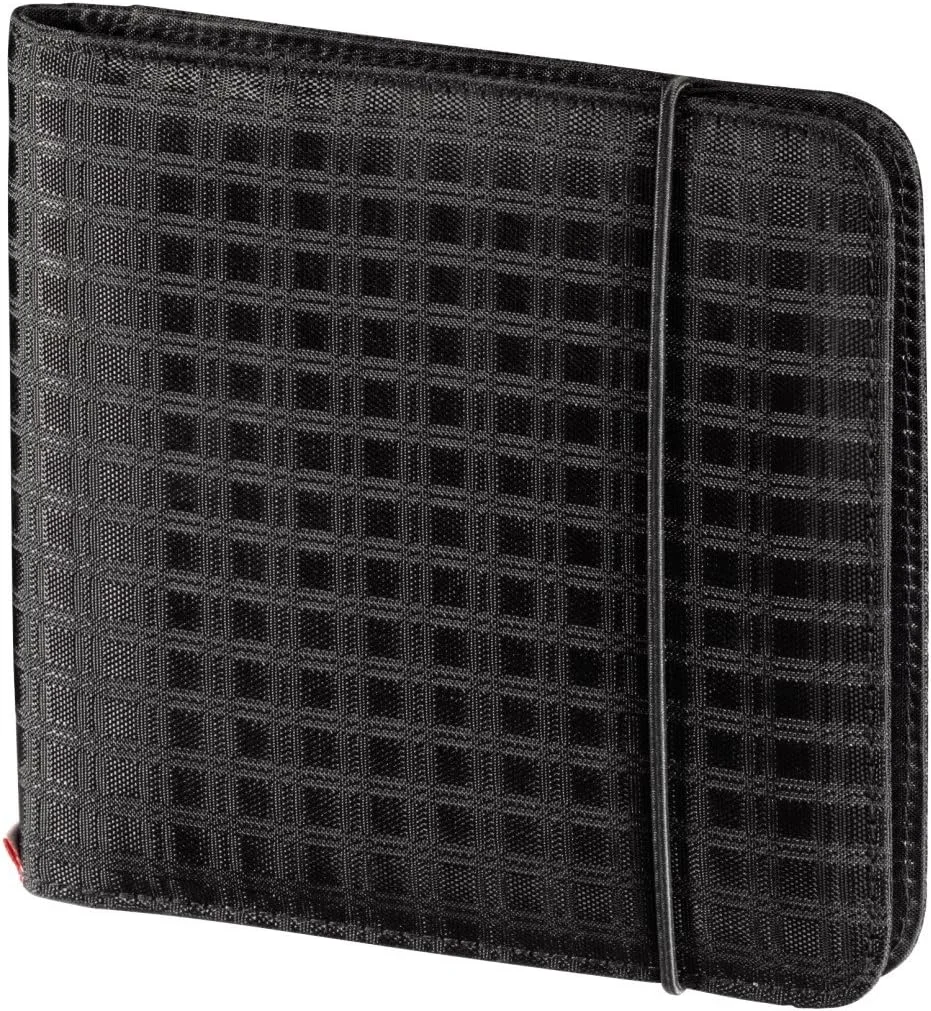 کیف سی دی هاما برای 24 عدد دیسک + 6 عدد کارت حافظه - مشکی کیف سی دی هاما برای 24 عدد دیسک + 6 عدد کارت حافظه - مشکی