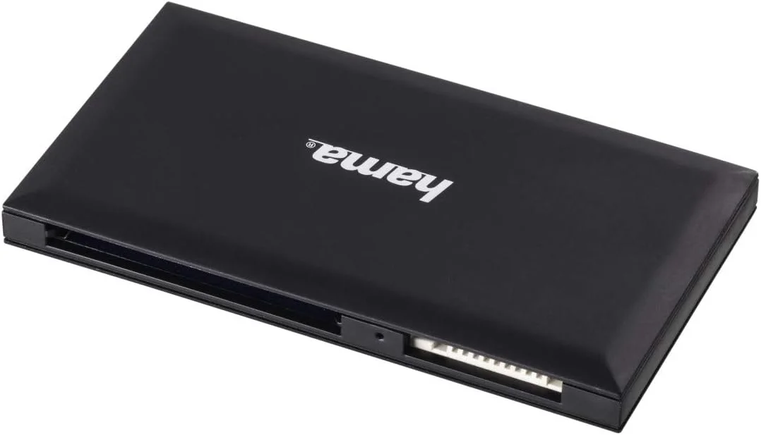 کارت خوان چند منظوره هاما 181018 USB 3.0 برای کارت های حافظه SD/microSD/CF/MS - مشکی