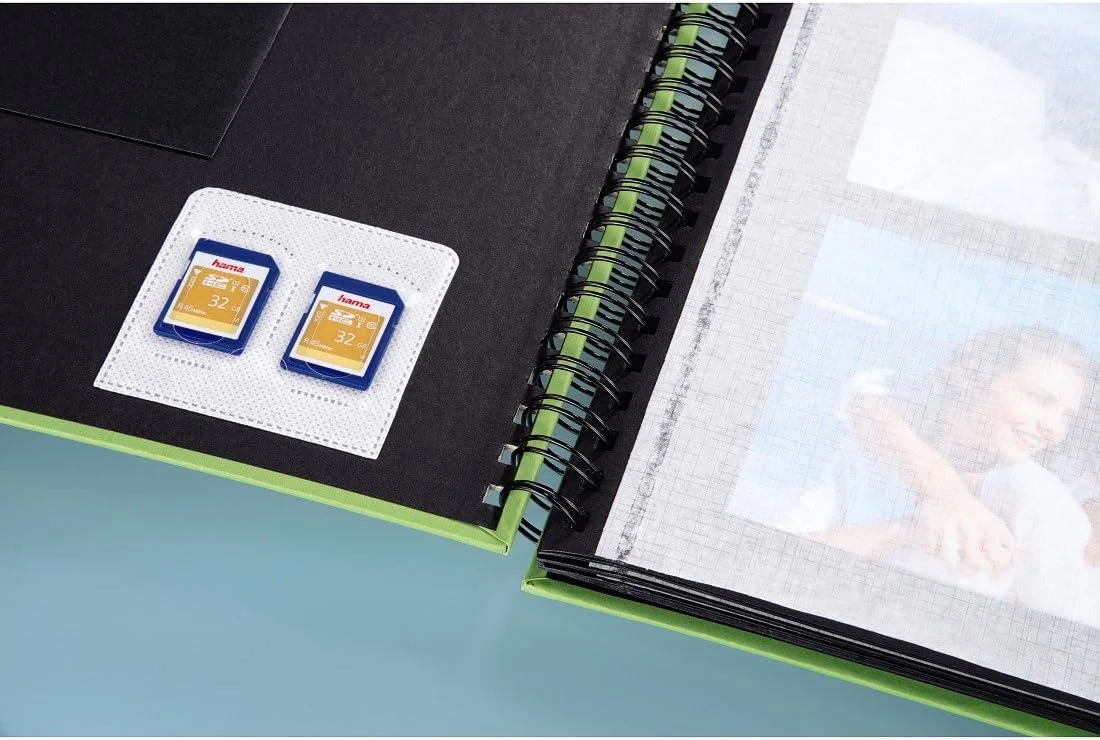 محافظ های چسبی هاما برای کارت های حافظه SD/MMC/xD/Memory Stick - سفید