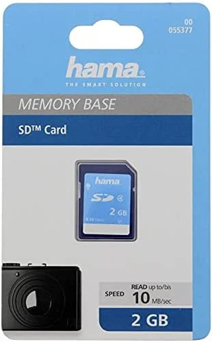 کارت حافظه SD هاما | 2 گیگابایت | کلاس 4 | 10 مگابایت بر ثانیه | با محافظت نوشتن