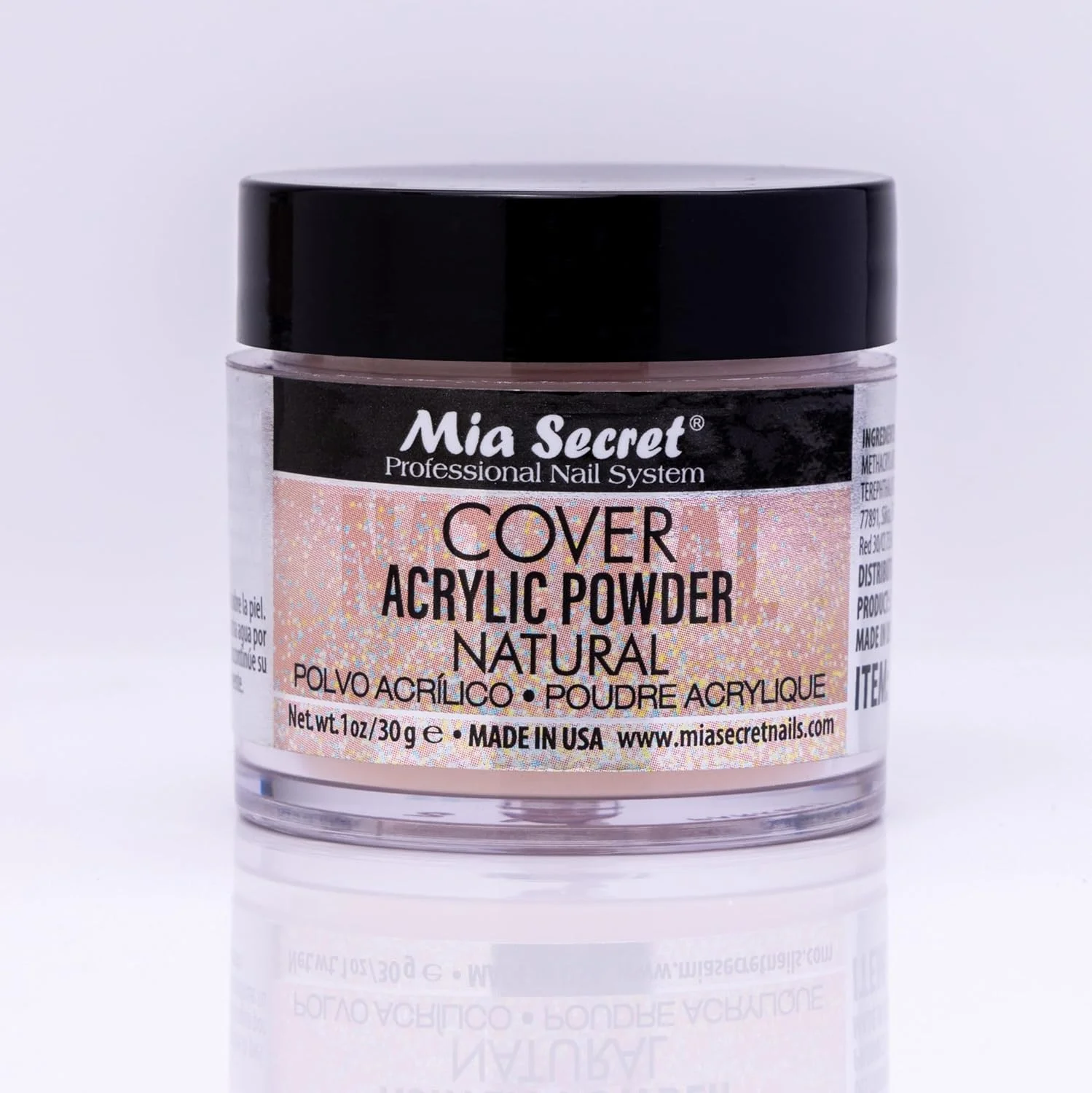 پودر اکریلیک پوششی طبیعی میا سکرت 2 اونس
