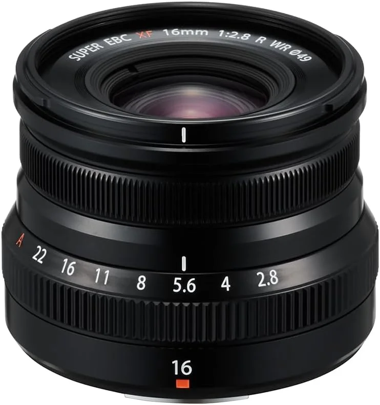 لنز فوجی فیلم فوجینون XF16mmF2.8 R WR مشکی