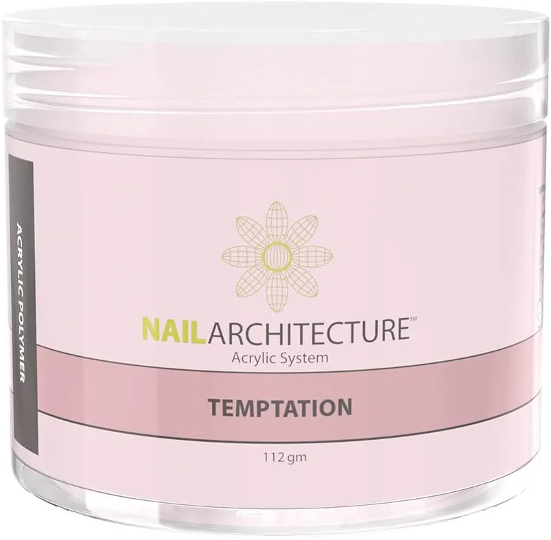 پودر اکریلیک ناخن LeChat، پلیمر اکریلیک حرفه ای برای استفاده با مونومر مایع اکریلیک، وسوسه 112 گرم، پودر اکریلیک ناخن اکستنشن، پودر اکریلیک رنگ بدن