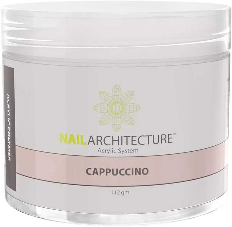 پودر اکریلیک ناخن LeChat، پلیمر اکریلیک حرفه ای برای استفاده با مونومر مایع اکریلیک، کاپوچینو 112 گرم، پودر اکریلیک ناخن برای کاشت، پودر اکریلیک رنگی