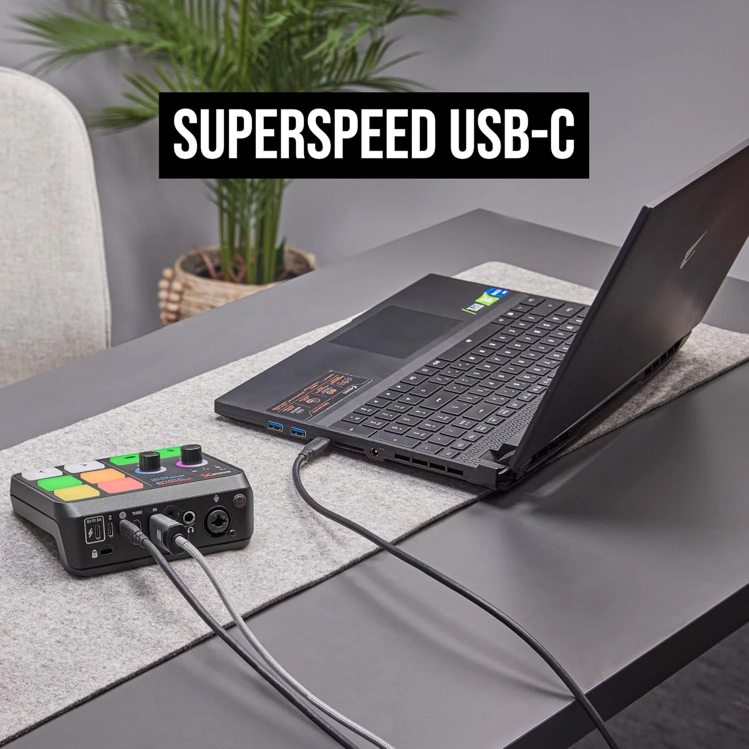 کابل USB-C به USB-C سوپر اسپید RØDE SC27 برای انتقال سریع داده تا 5 گیگابیت بر ثانیه و منبع تغذیه 60 واتی (2 متری، مشکی) کابل USB-C به USB-C سوپر اسپید RØDE SC27 برای انتقال سریع داده تا 5 گیگابیت بر ثانیه و منبع تغذیه 60 واتی (2 متری، مشکی)