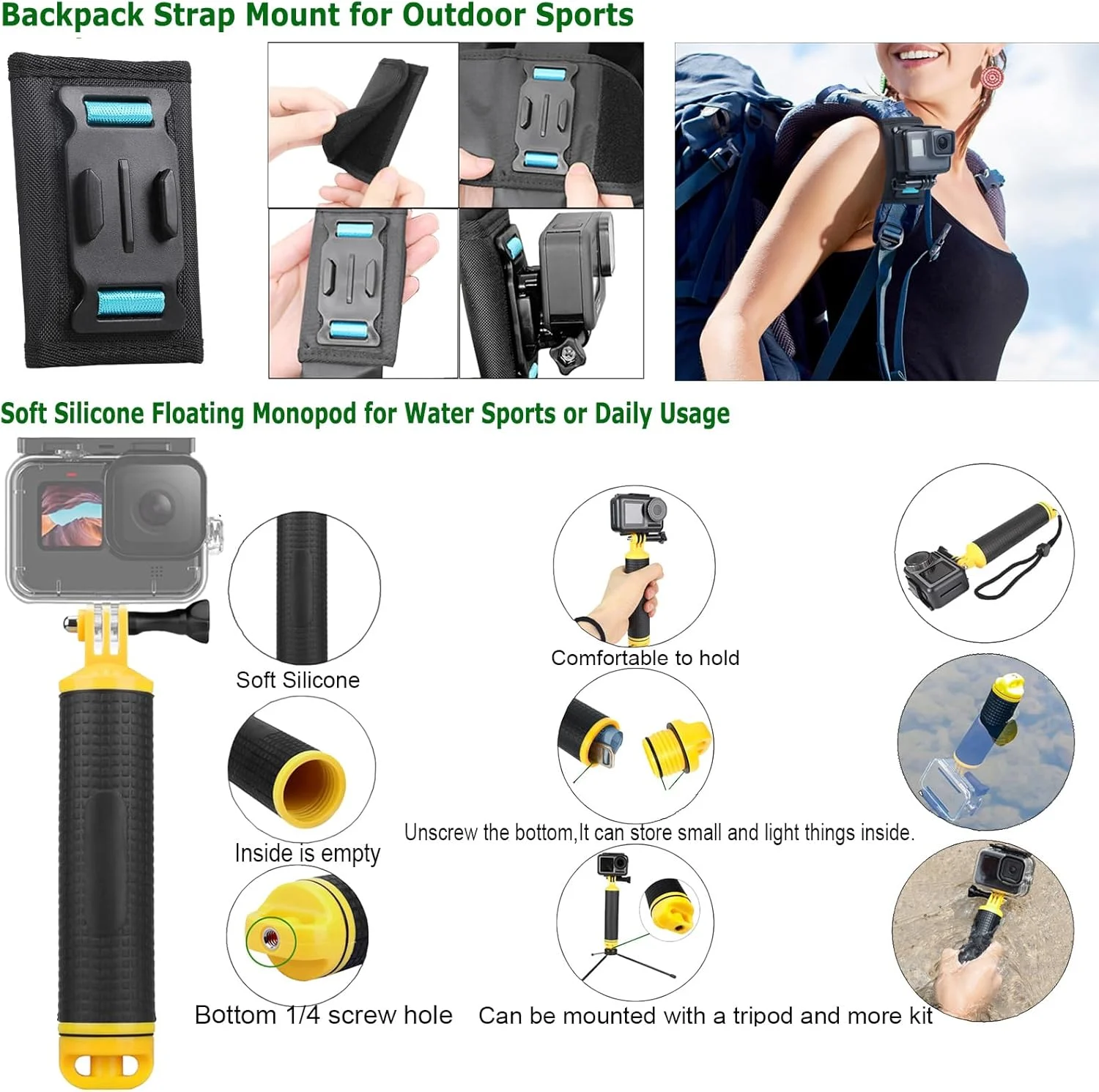 کیت اکسسوریهای ضروری Gurmoir DT13 Compatible Hero 13-12-11-10-9 - تصویر 3 کیت اکسسوریهای ضروری Gurmoir DT13 Compatible Hero 13-12-11-10-9 - تصویر 3
