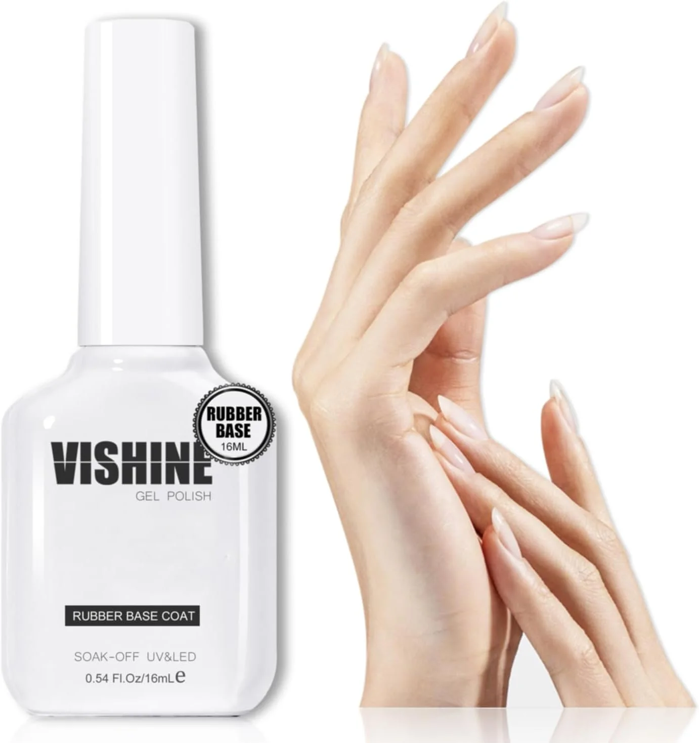 ویشاین بیس رابر 5 در 1، رابر بیلدر شفاف 16 میلی لیتر، لاک ناخن ژلی نیمه دائمی، لاک ژل UV LED، تقویت کننده و ترمیم کننده، مانیکور و طراحی ناخن #060 ویشاین بیس رابر 5 در 1، رابر بیلدر شفاف 16 میلی لیتر، لاک ناخن ژلی نیمه دائمی، لاک ژل UV LED، تقویت کننده و ترمیم کننده، مانیکور و طراحی ناخن #060