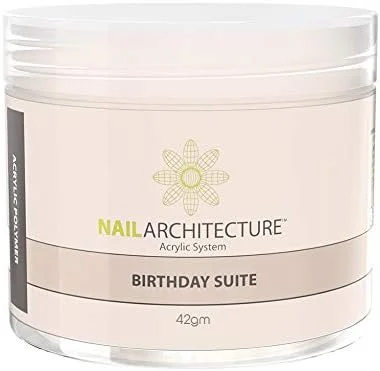 پودر اکریلیک ناخن LeChat، پلیمر اکریلیک حرفه ای برای استفاده با مونومر مایع اکریلیک، Birthday Suite، 42 گرم، پودر اکریلیک ناخن برای اکستنشن، پودر اکریلیک رنگ پوست