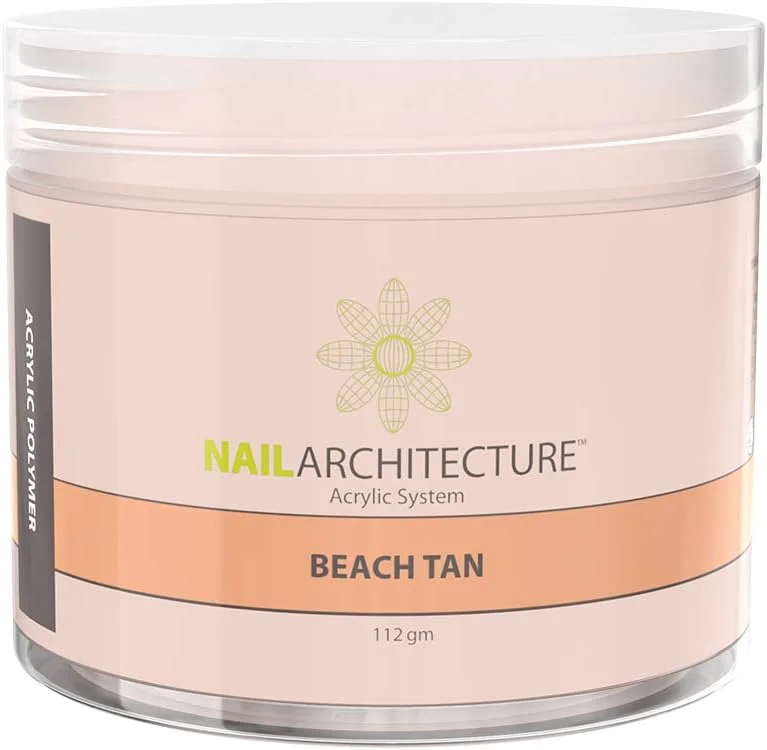 پودر اکریلیک ناخن LeChat، پلیمر اکریلیک حرفه ای برای استفاده با مونومر مایع اکریلیک، رنگ Beach Tan، ۱۱۲ گرم، پودر اکریلیک ناخن برای کاشت ناخن، پودر اکریلیک رنگ Nude