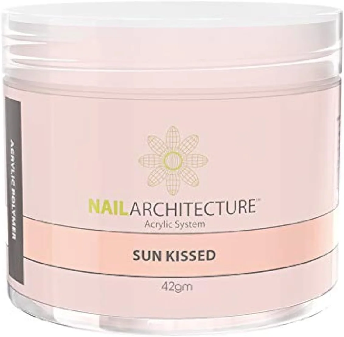 پودر اکریلیک ناخن LeChat، پلیمر اکریلیک حرفه ای برای استفاده با مونومر مایع اکریلیک، رنگ Sun Kissed، وزن 42 گرم، پودر اکریلیک ناخن هلویی برای کاشت ناخن