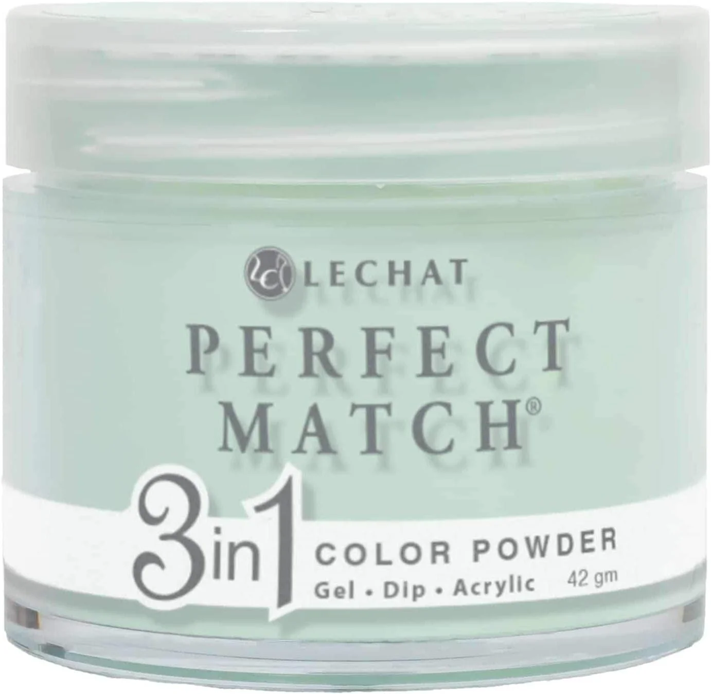 پودر کاشت ناخن Lechat، پودر اکریلیک 56 گرمی، سیستم کاشت ناخن، پودر کاشت MINT JUBILEE