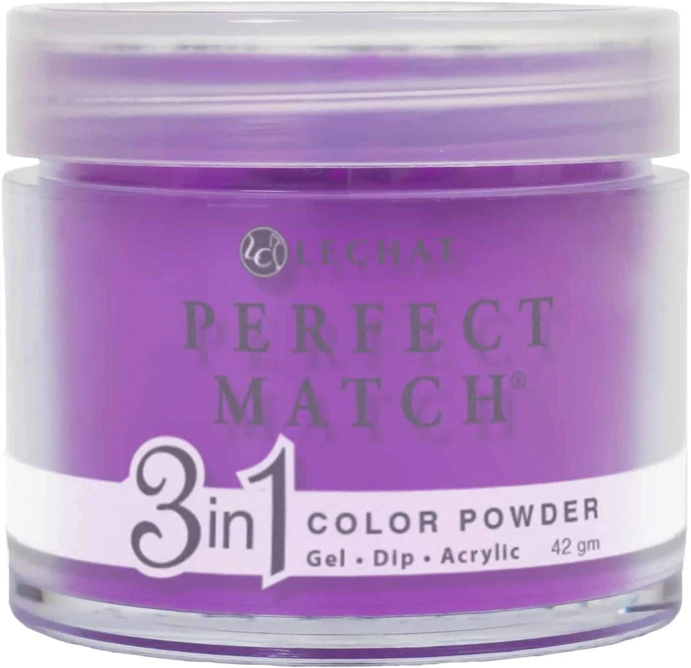 پودر کاشت ناخن Lechat، پودر اکریلیک 2oz 42gm، سیستم دیپینگ، پودر دیپینگ VIOLETTA