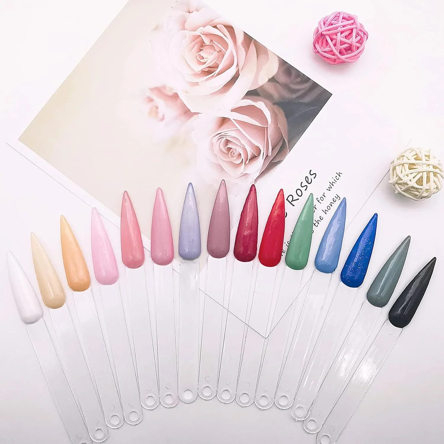 مجموعه ۲۱ عددی پودر دیپ ناخن، ۱۵ رنگ کلاسیک و شفاف، مجموعه لوازم جانبی سیستم پودر دیپ ۱۷ گرمی، سینی بازیافت پودر دیپ، سوهان و برس ناخن، عقبراننده کوتیکول، پولکهای براق درشت مجموعه ۲۱ عددی پودر دیپ ناخن، ۱۵ رنگ کلاسیک و شفاف، مجموعه لوازم جانبی سیستم پودر دیپ ۱۷ گرمی، سینی بازیافت پودر دیپ، سوهان و برس ناخن، عقبراننده کوتیکول، پولکهای براق درشت