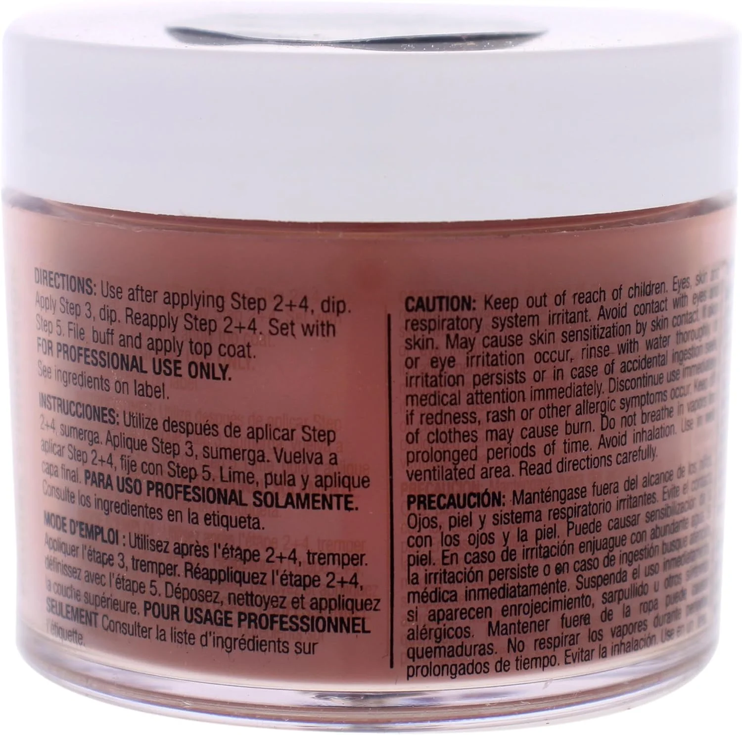 پودر دیپ سیستم رنگ ناخن مشکی نارنجی