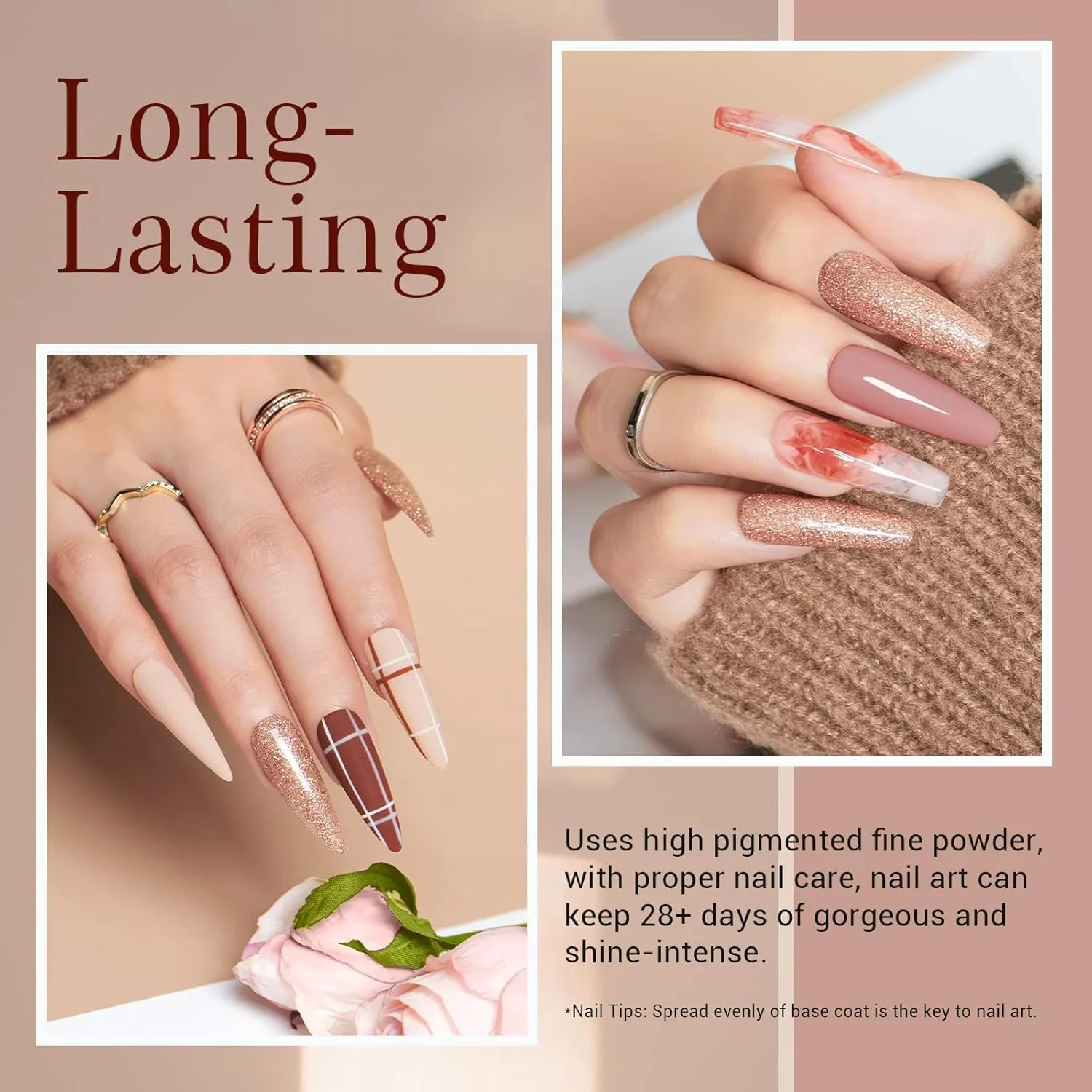 ست پودر دیپ ناخن - مجموعه 10 عددی پودر دیپینگ، ست مایع سیستم پودر ناخن با بیس و تاپ کت فعال کننده برای مبتدیان و متخصصان ابزار ناخن ست پودر دیپ ناخن - مجموعه 10 عددی پودر دیپینگ، ست مایع سیستم پودر ناخن با بیس و تاپ کت فعال کننده برای مبتدیان و متخصصان ابزار ناخن