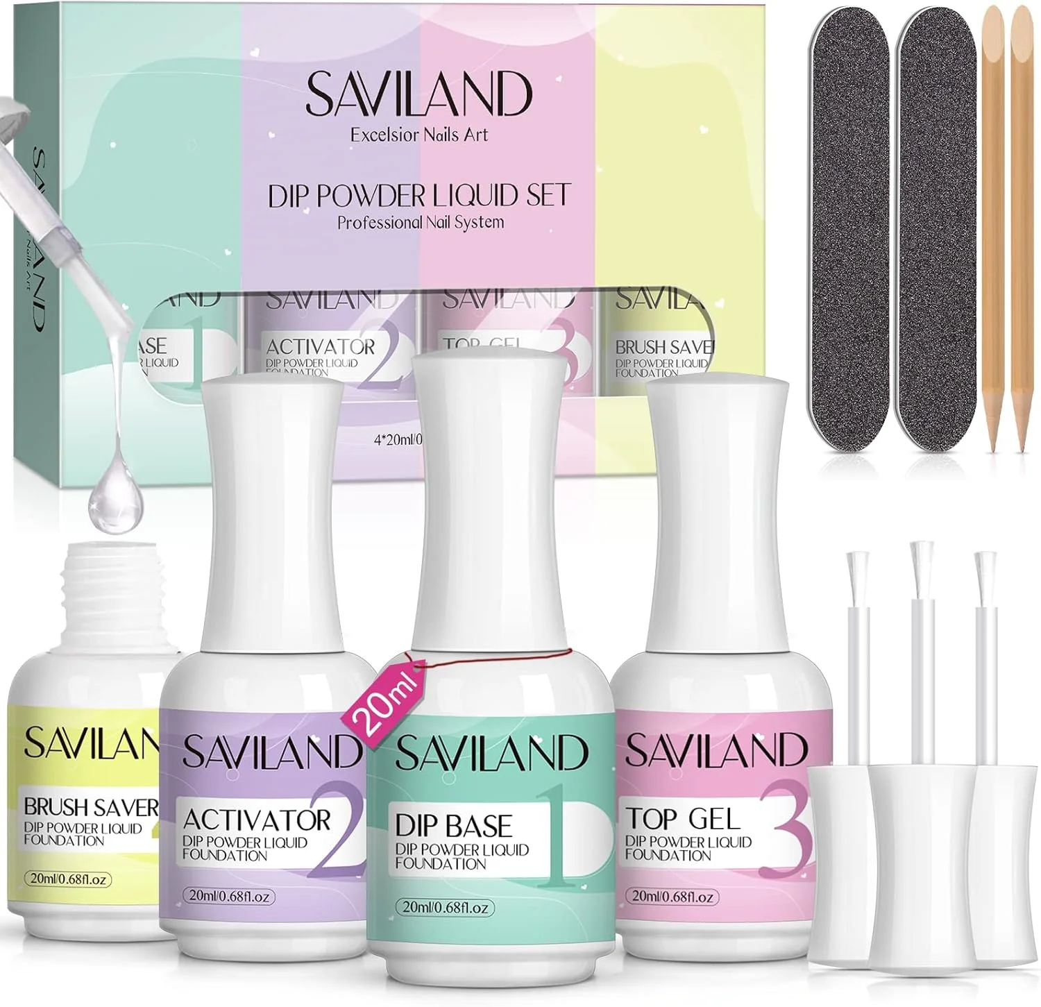 مجموعه مایع پودر دیپ ساویلند 20 میلی لیتر، مجموعه 12 عددی مایع دیپ ناخن با بیس/تاپ کت/فعال کننده/محلول تمیز کننده برس، ابزار طراحی ناخن برای مانیکور ناخن در خانه و سالن - 03 مجموعه مایع پودر دیپ ساویلند 20 میلی لیتر، مجموعه 12 عددی مایع دیپ ناخن با بیس/تاپ کت/فعال کننده/محلول تمیز کننده برس، ابزار طراحی ناخن برای مانیکور ناخن در خانه و سالن - 03