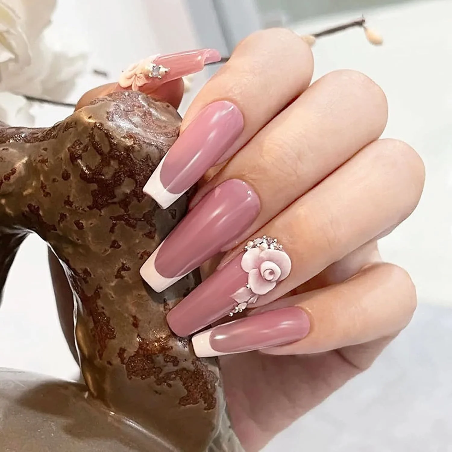 ست پودر دیپینگ ناخن پپیسکی، 8 رنگ، سیستم پودر دیپ با مایع اکریلیک، سوهان ناخن، فنجان، برس گردگیری ناخن، قلم ناخن، ست سریع اکستنشن ناخن برای مانیکور فرانسوی و طراحی ناخن