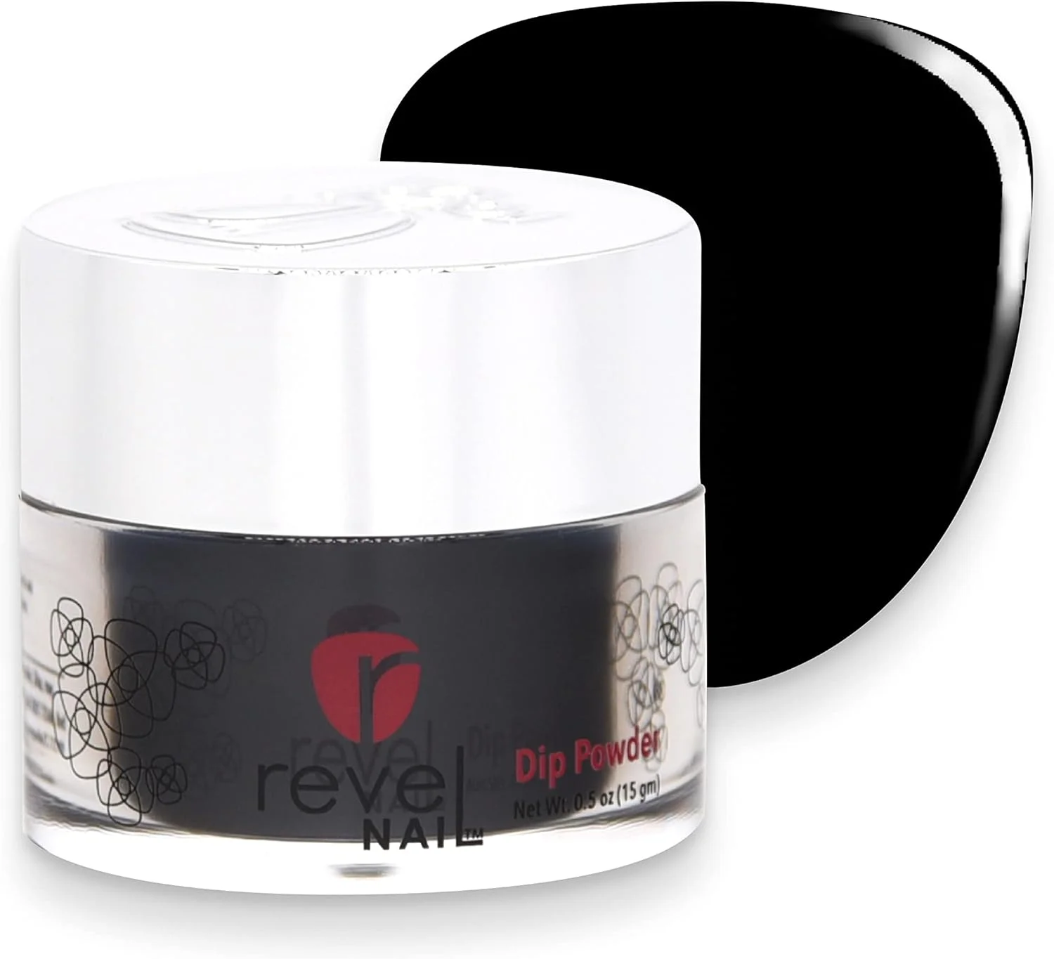 پودر دیپ ناخن رول - پودر دیپ مشکی برای ناخن، پودر دیپ مقاوم در برابر لب پر شدن با ویتامین E و کلسیم، مانیکور DIY، باربارا