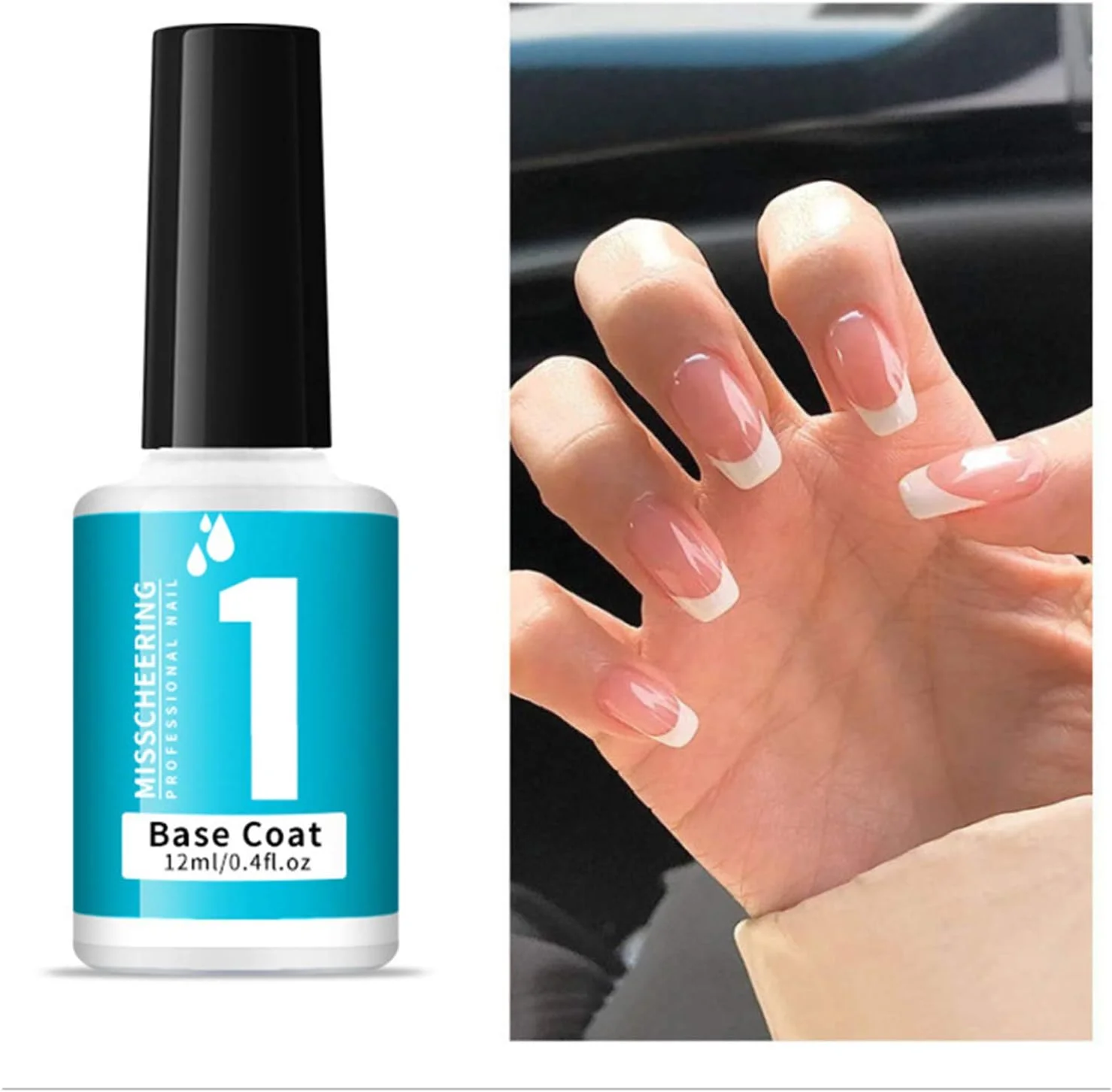 ست پودر دیپ ناخن - ست ۳ در ۱ شامل بیس کت، تاپ کت و فعال کننده برای مانیکور آسان در خانه