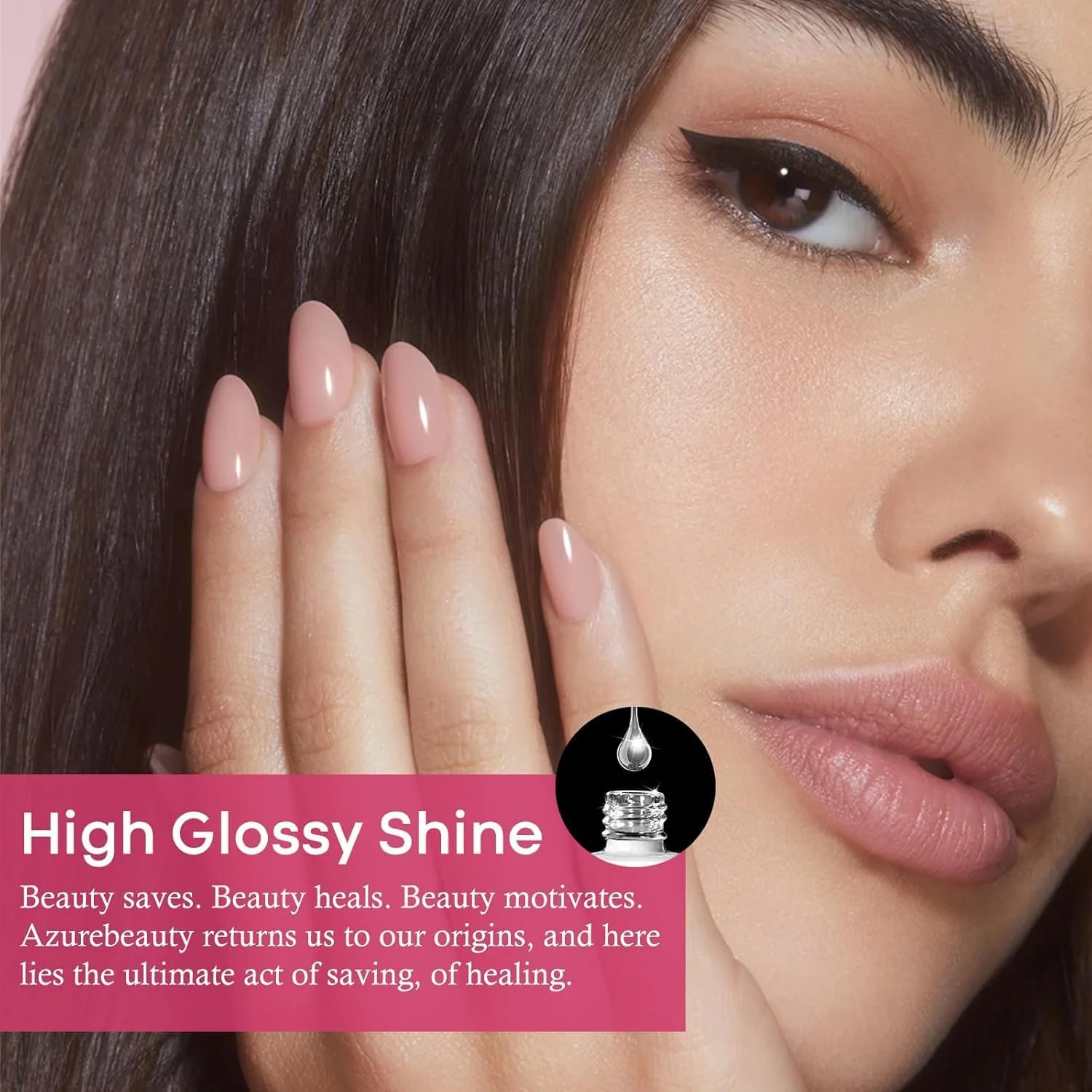 مجموعه پودر دیپ آژور بیوتی، 6 عدد رنگ صورتی هلویی شفاف و طبیعی، پودر دیپینگ شفاف، جلوه ژله ای شیری، مناسب برای طراحی ناخن فرانسوی، مانیکور سالنی در خانه