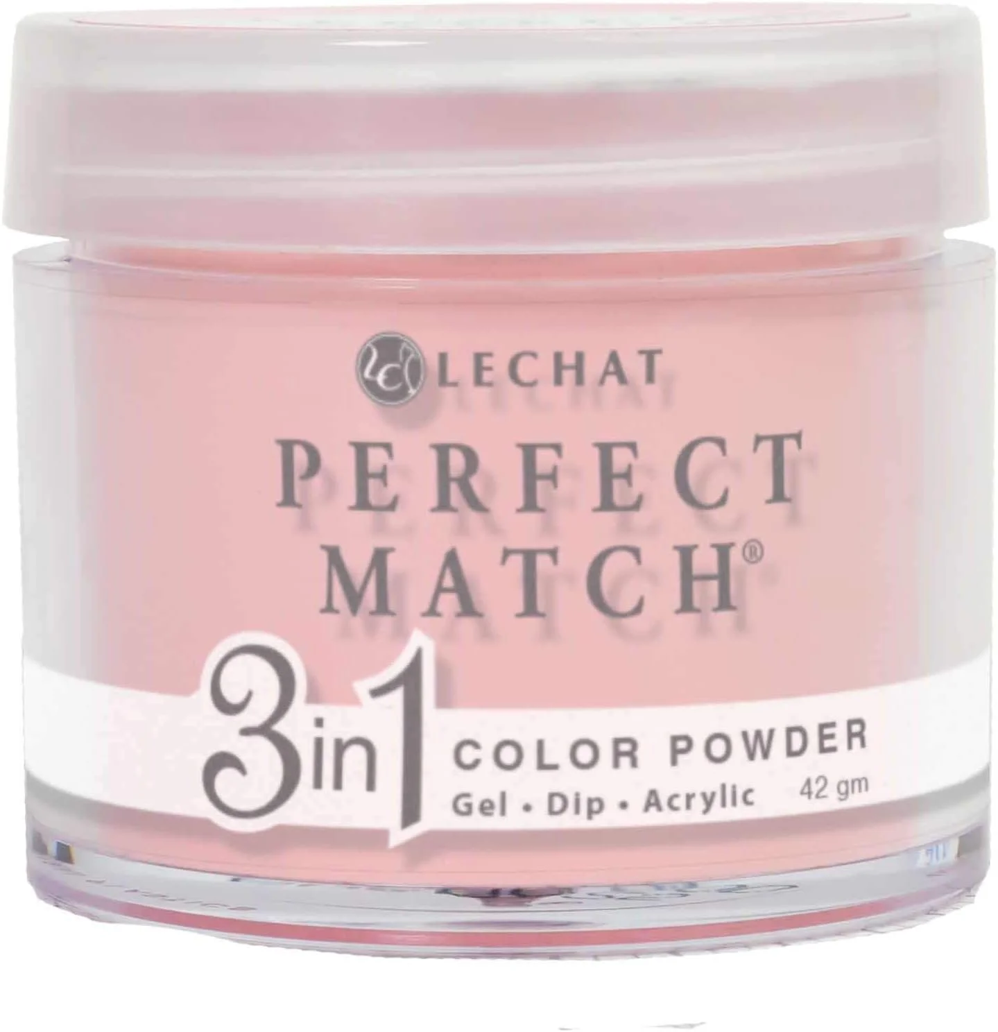 پودر کاشت ناخن Lechat، پودر اکریلیک 56 گرمی، سیستم کاشت، پودر رنگ صورتی