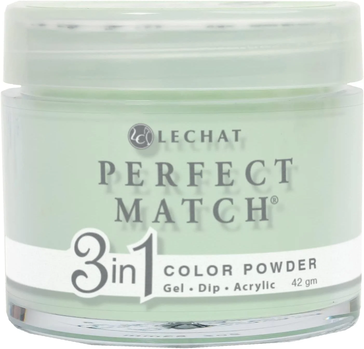 پودر کاشت ناخن Lechat، پودر اکریلیک 2oz 42 گرمی، سیستم دیپینگ، پودر دیپینگ با رایحه خیار نعناع
