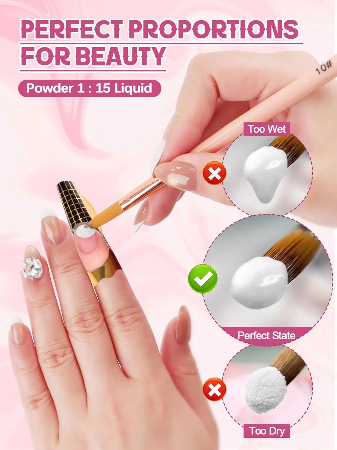 ست پودر اکریلیک شفاف EBANKU، پودر اکریلیک ناخن حرفه ای 30 گرمی با مایع اکریلیک ناخن برای اکستنشن ناخن اکریلیک، طراحی ناخن، ماندگاری طولانی، بدون نیاز به لامپ ناخن (کیت شفاف 30 گرمی) ست پودر اکریلیک شفاف EBANKU، پودر اکریلیک ناخن حرفه ای 30 گرمی با مایع اکریلیک ناخن برای اکستنشن ناخن اکریلیک، طراحی ناخن، ماندگاری طولانی، بدون نیاز به لامپ ناخن (کیت شفاف 30 گرمی)